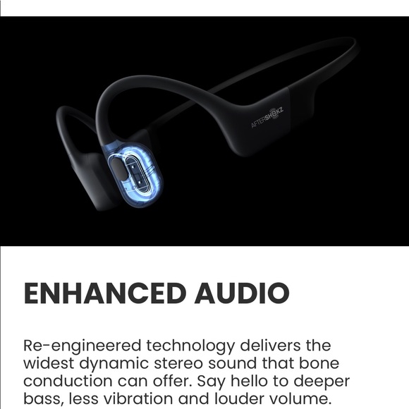 Aeroplex AfterShokz Bone Conduction Headphones. - Picture 4 of 8